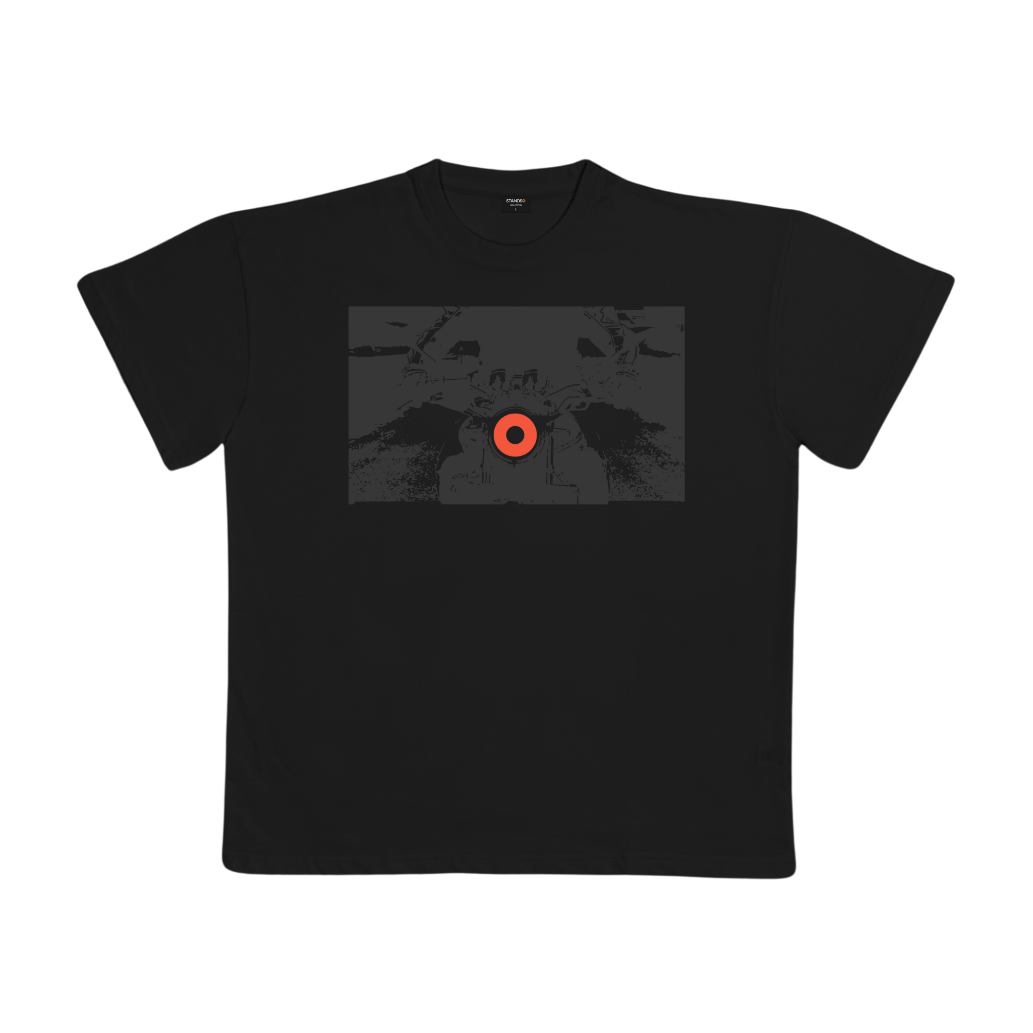Graphic T-shirt / Man on Motorcycle