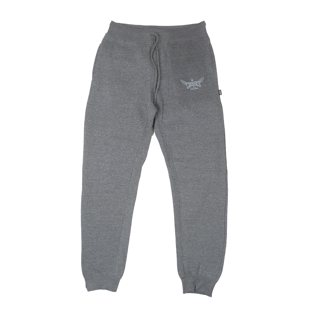 Pantaloni della tuta con logo Crooks & Castles color carbone